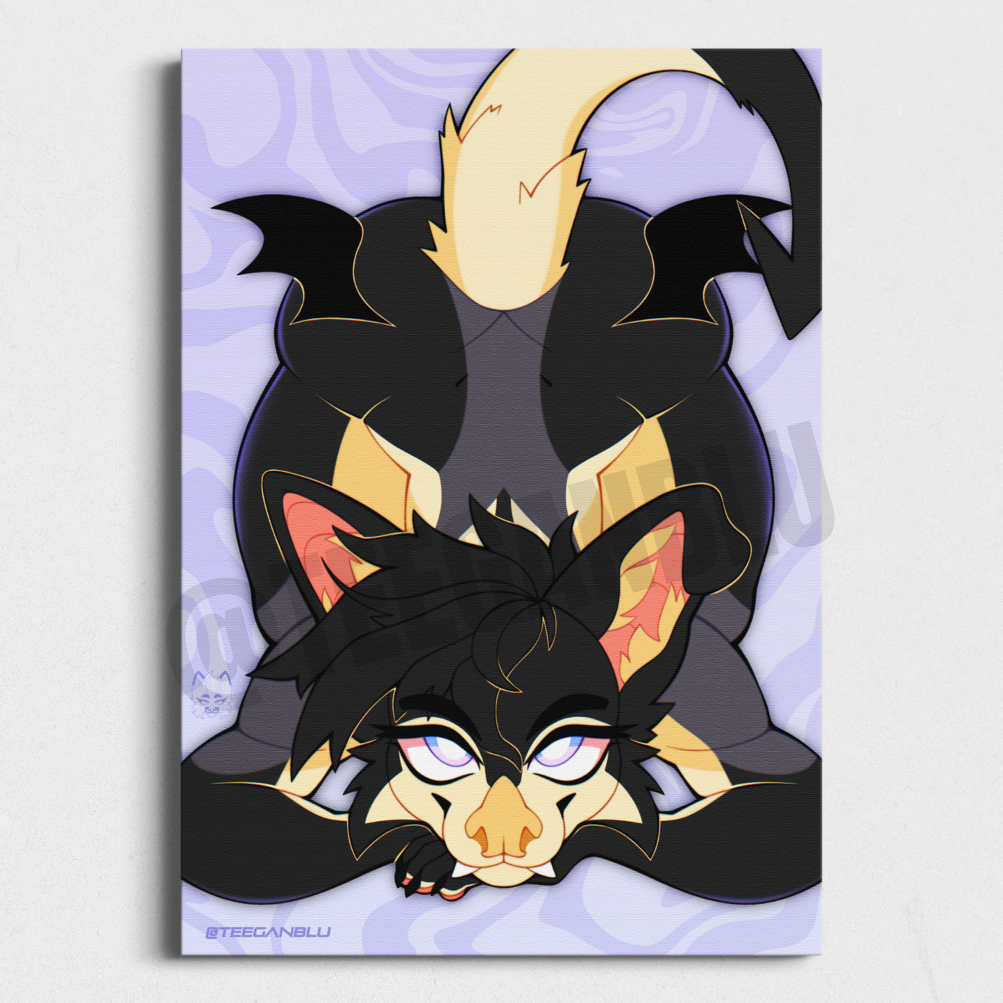 Kip Kyvall Thigh Squish - Art Print