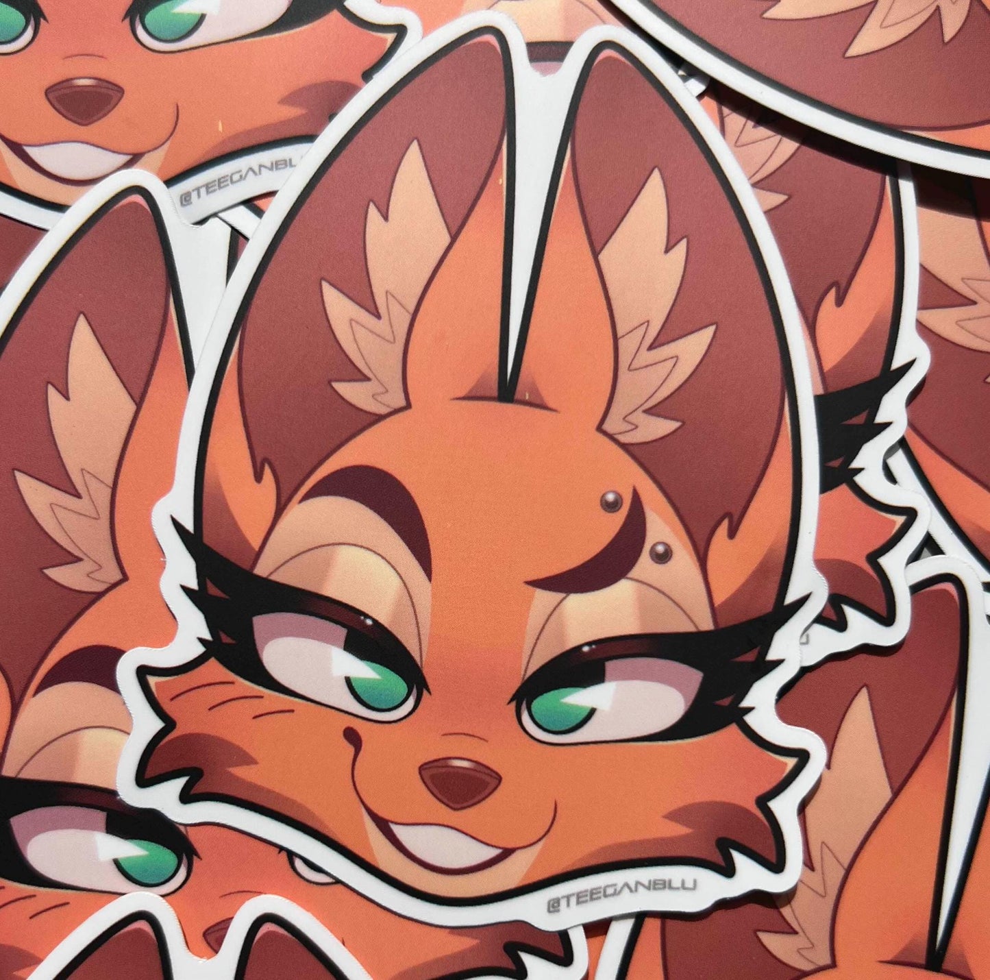 Diane Foxington Sticker