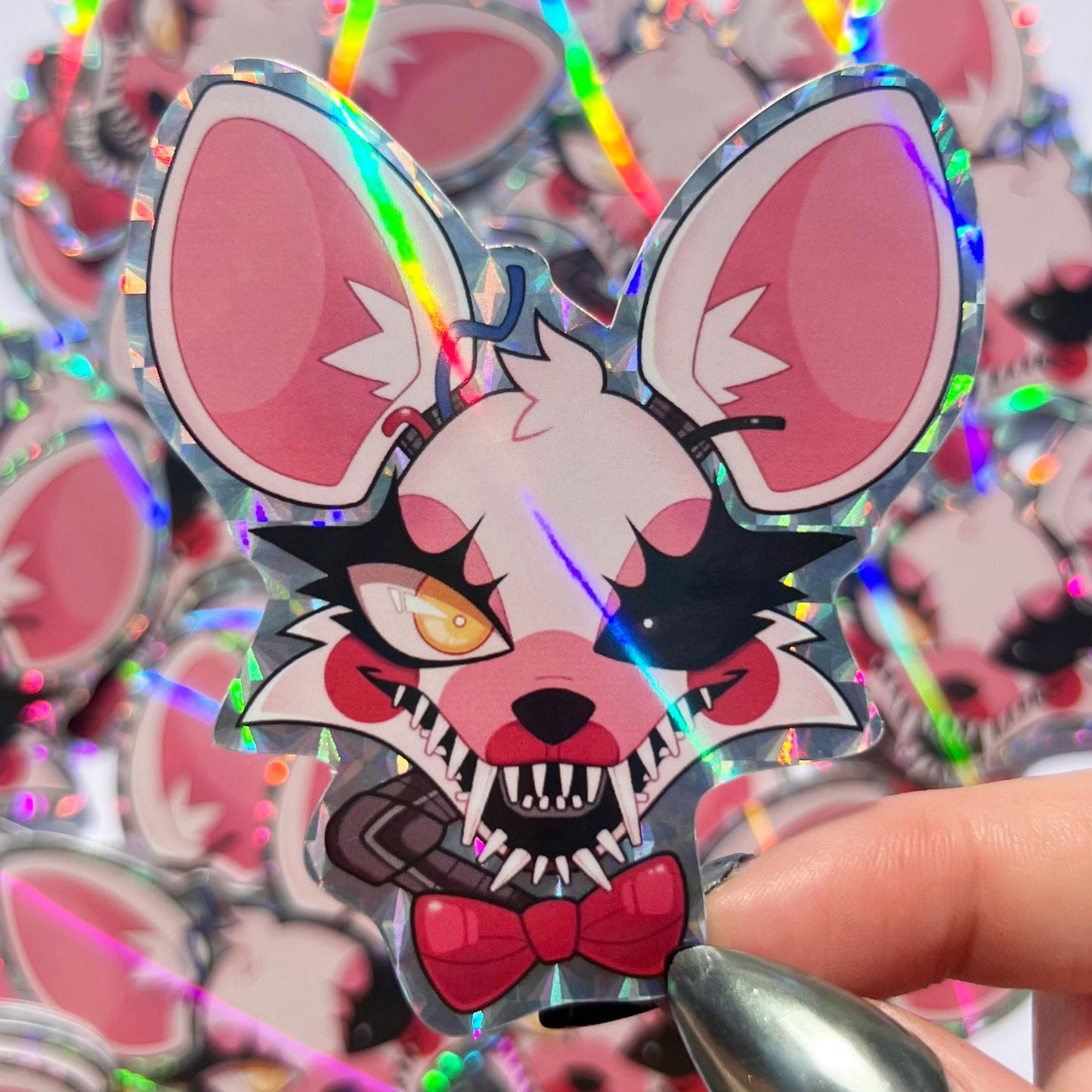 Mangle Holographic Sticker