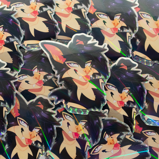 Kip Kyvall Holographic Sticker