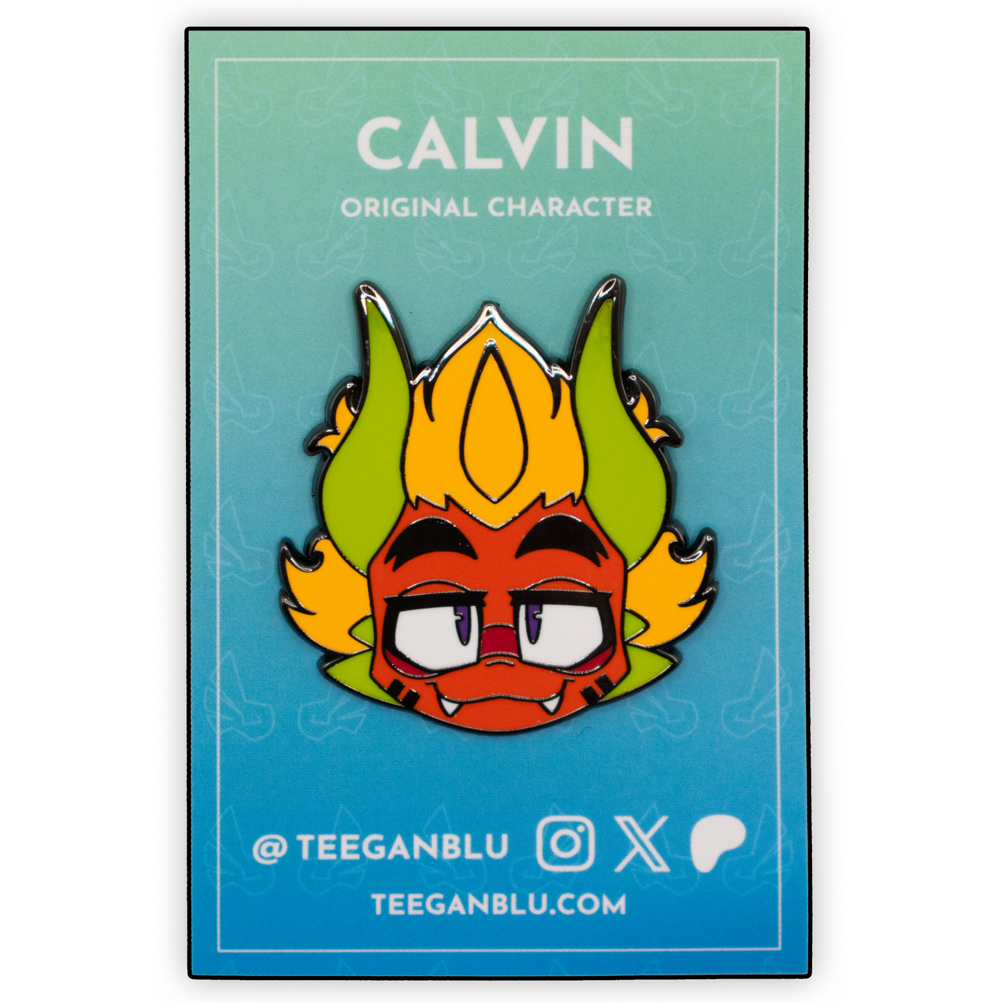 Calvin Hard Enamel Pin