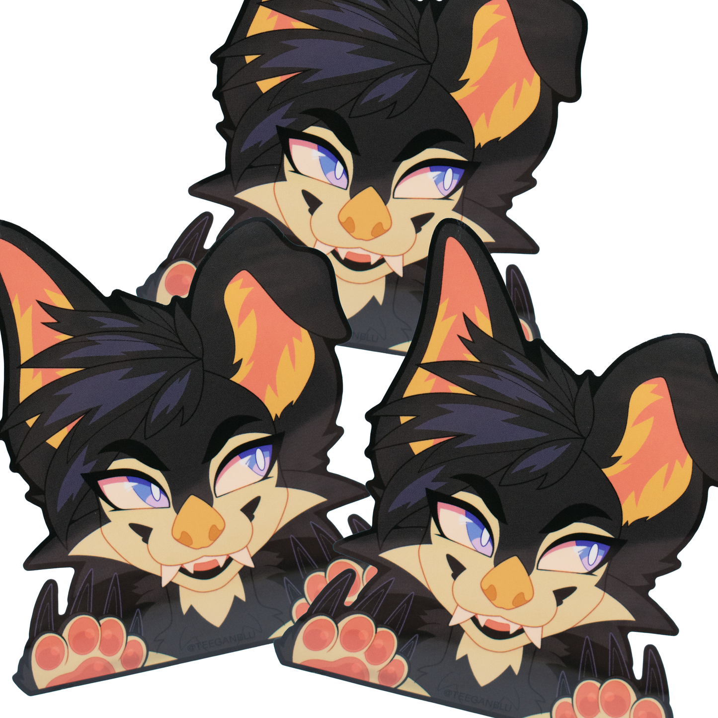 Kip Kyvall Peeker Decal