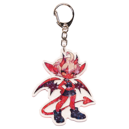 Riral Imp Girl Holographic Keychain