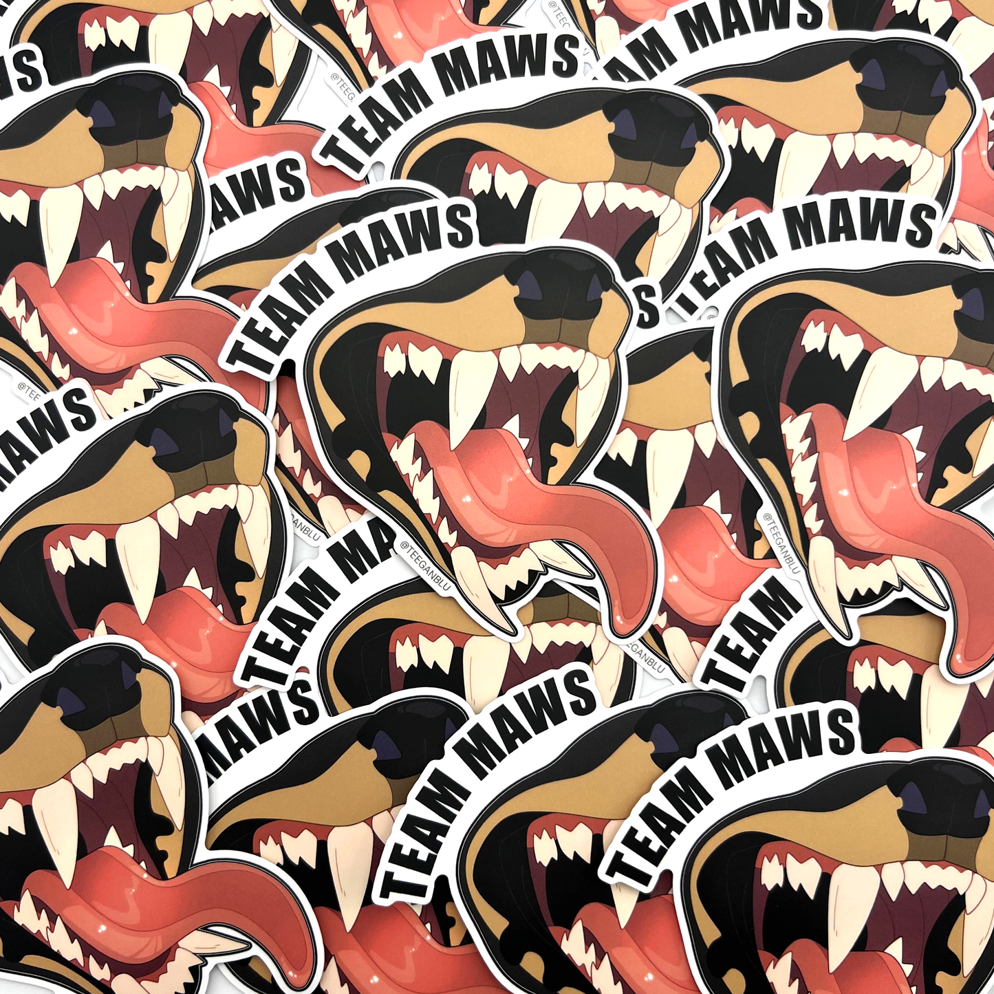 Team Maws Vinyl Sticker