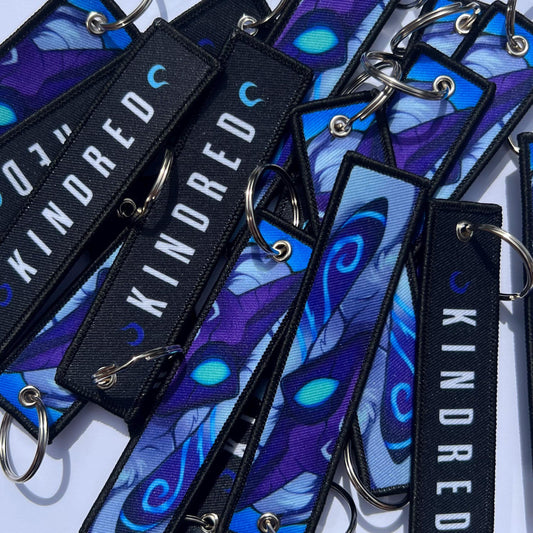 Kindred Jet Tag Keychain