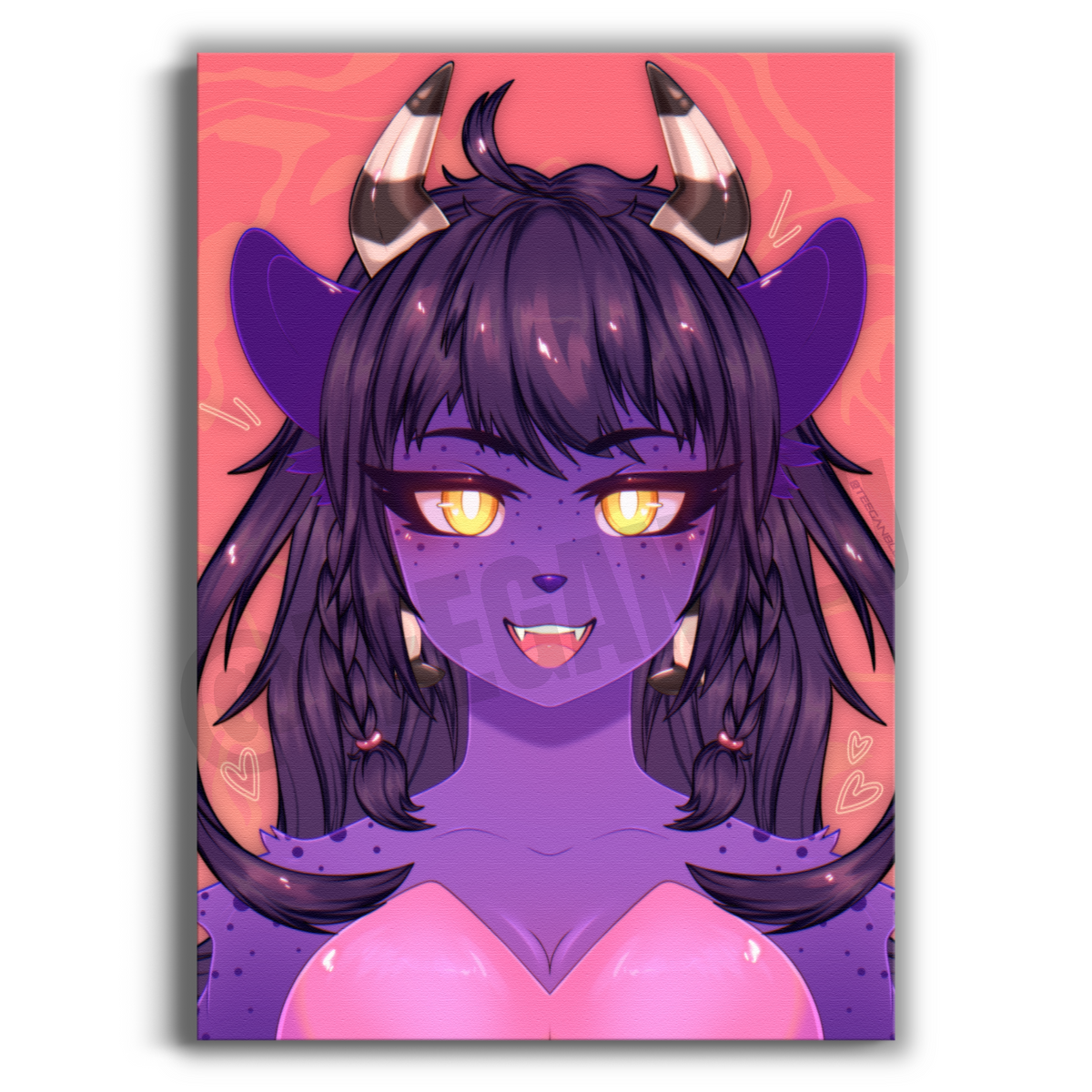 Vtuber Mallie - Art Print