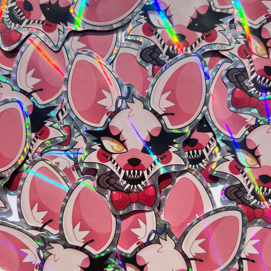 Mangle Holographic Sticker
