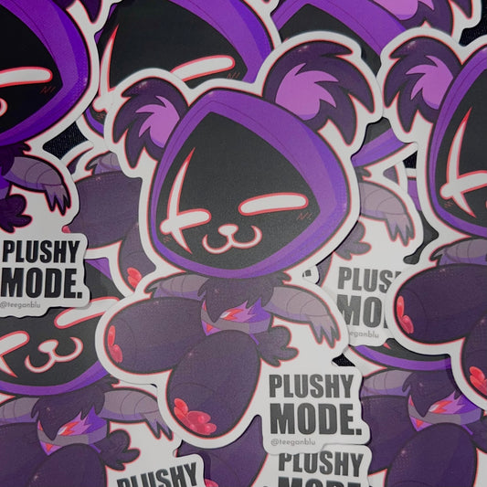 Plushy Mode Sticker