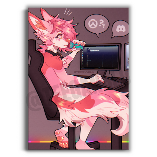 RGB Pup - Art Print