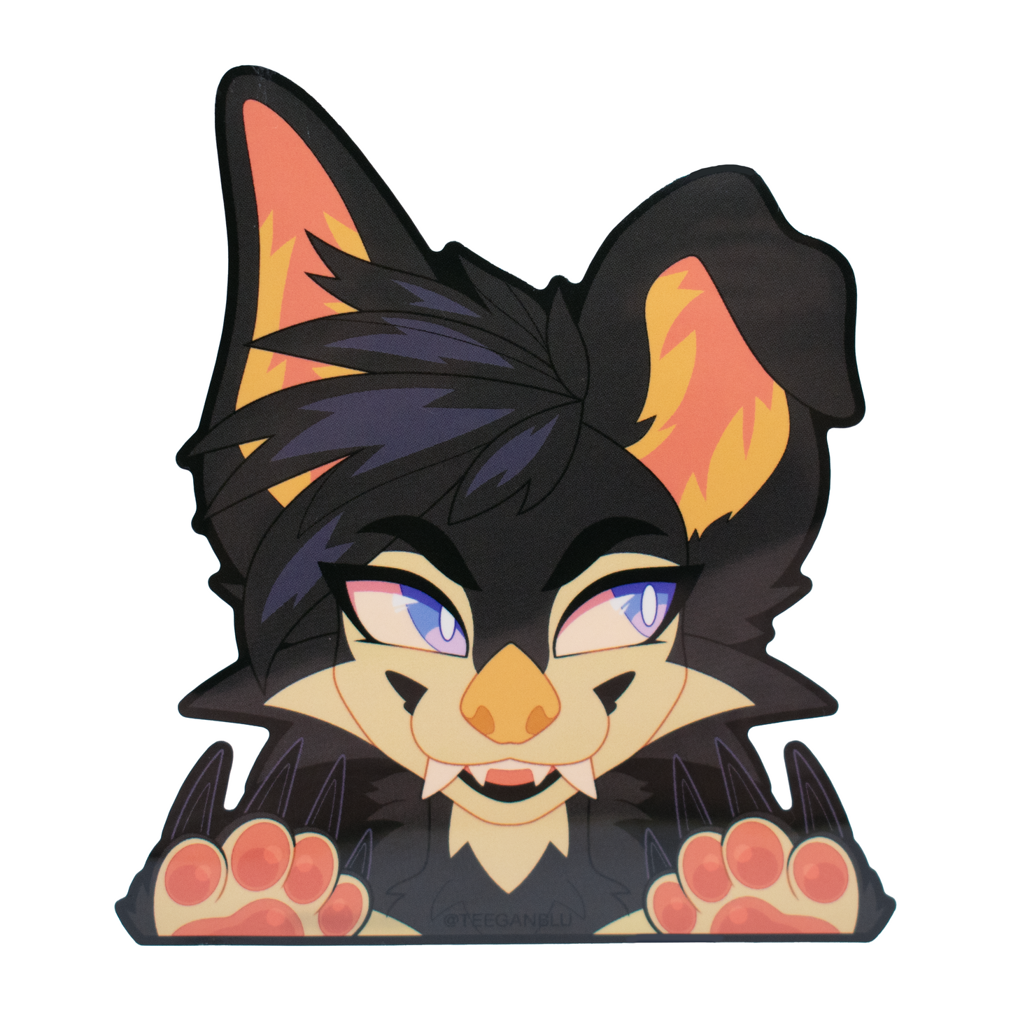 Kip Kyvall Peeker Decal