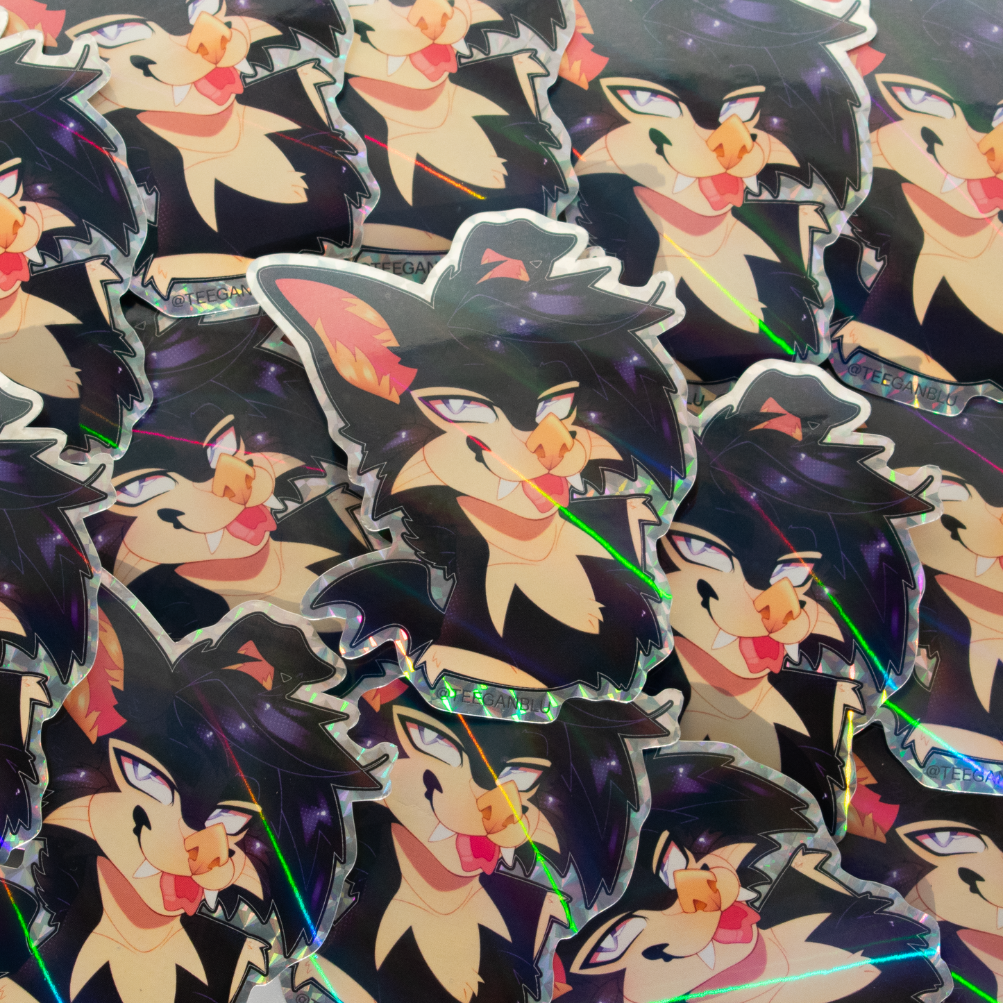 Kip Kyvall Holographic Sticker