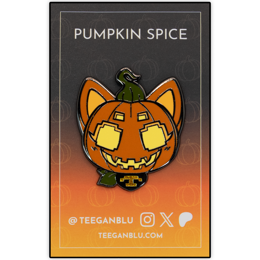 Pumpkin Spice Hard Enamel Pin