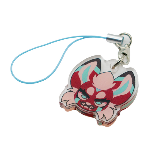 Akita Acrylic Phone Charm
