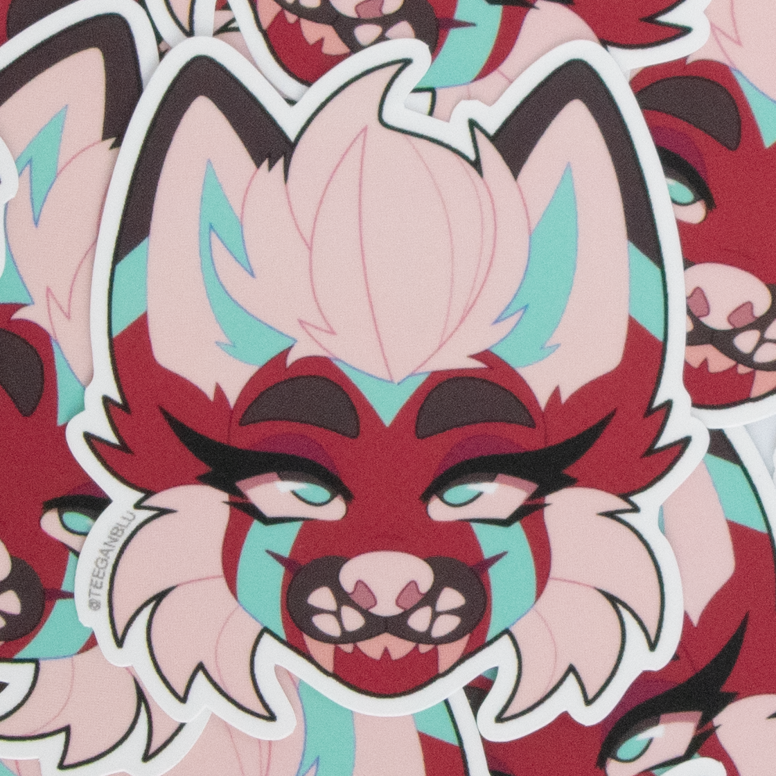 Akita Logo Vinyl Sticker