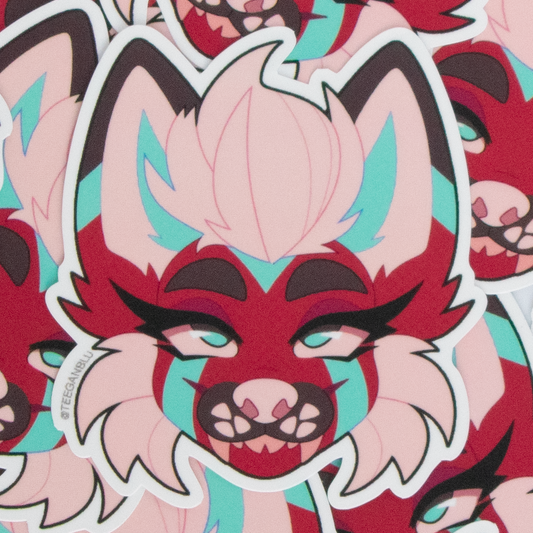 Akita Logo Vinyl Sticker