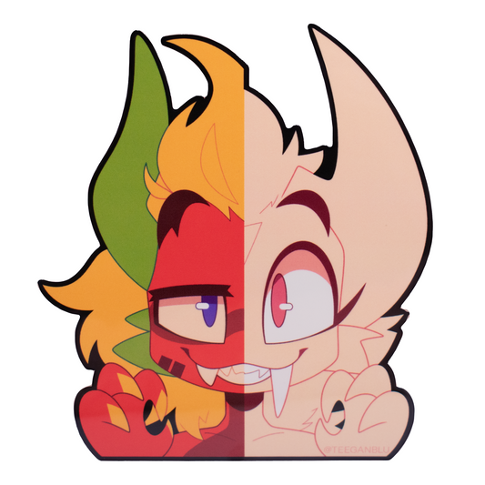 Calvin & SP Peeker Decal