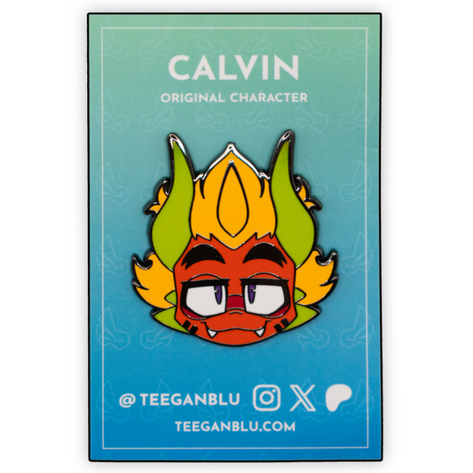 Calvin Hard Enamel Pin