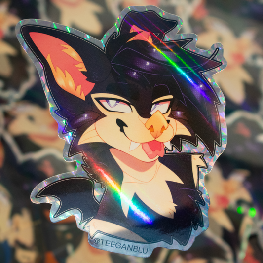 Kip Kyvall Holographic Sticker