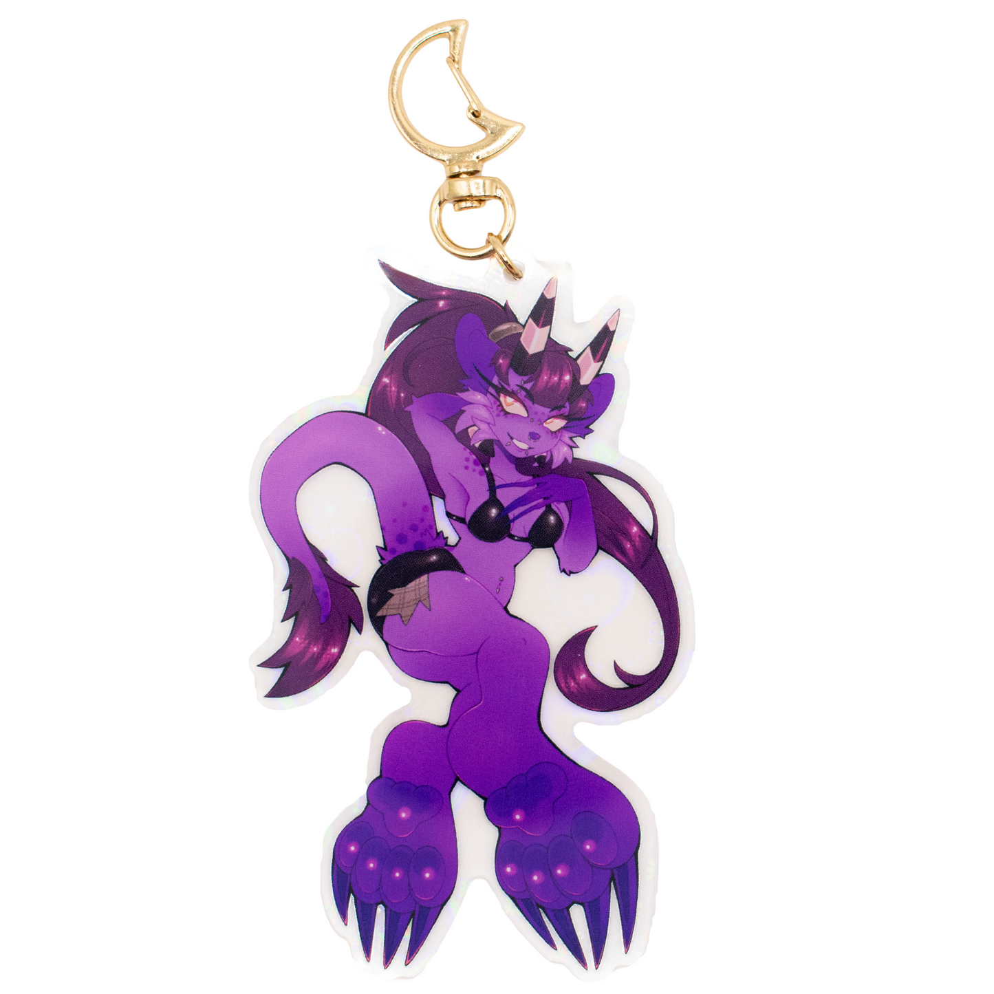 Mallie Daki Holographic Keychain