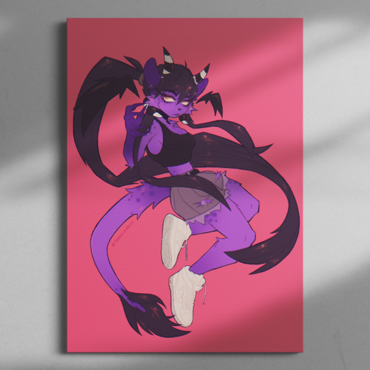 Mallie's Hair - Art Print
