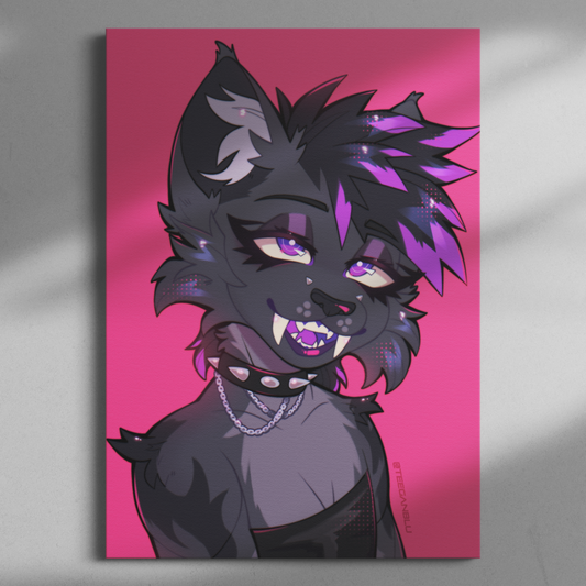 Kitty Baddie - Art Print