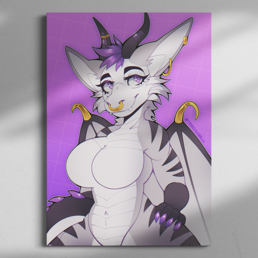 Dragon Baddie - Art Print