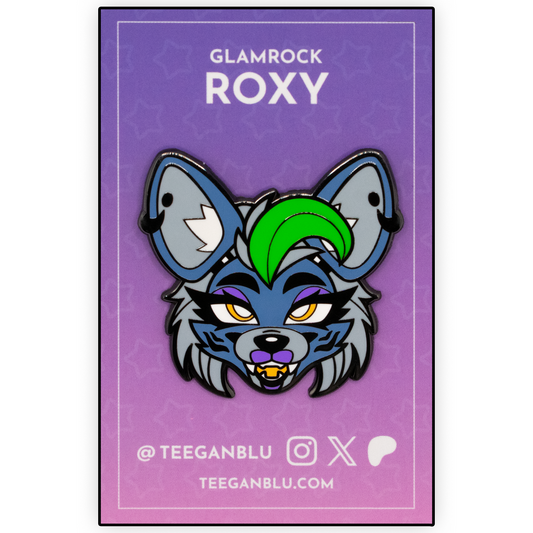 Glamrock Roxy Hard Enamel Pin